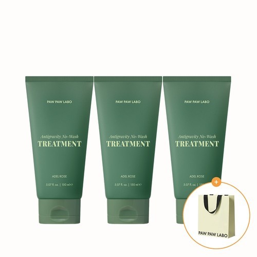[포포라보] 포포 노워시 트리트먼트 150ml, 3개