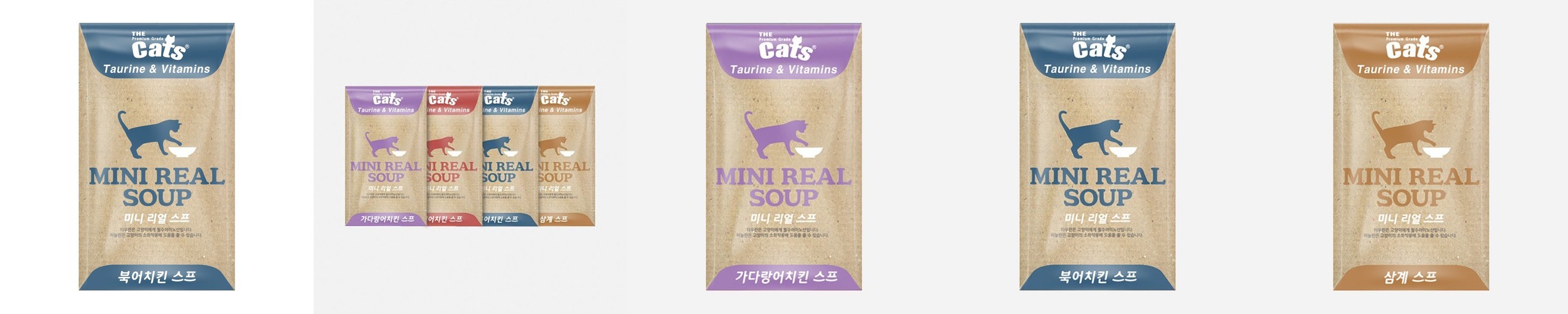 더캣츠 고양이스프 고양이죽 유동식 습식 파우치 간식 가다랑어, 50g, 1개