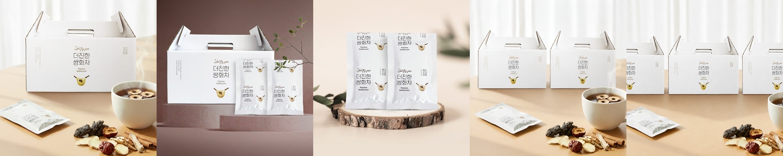 김오곤 원장의 침향 쌍화차 견과류 고명&선물용 쇼핑백 포함 50개입, 1개
