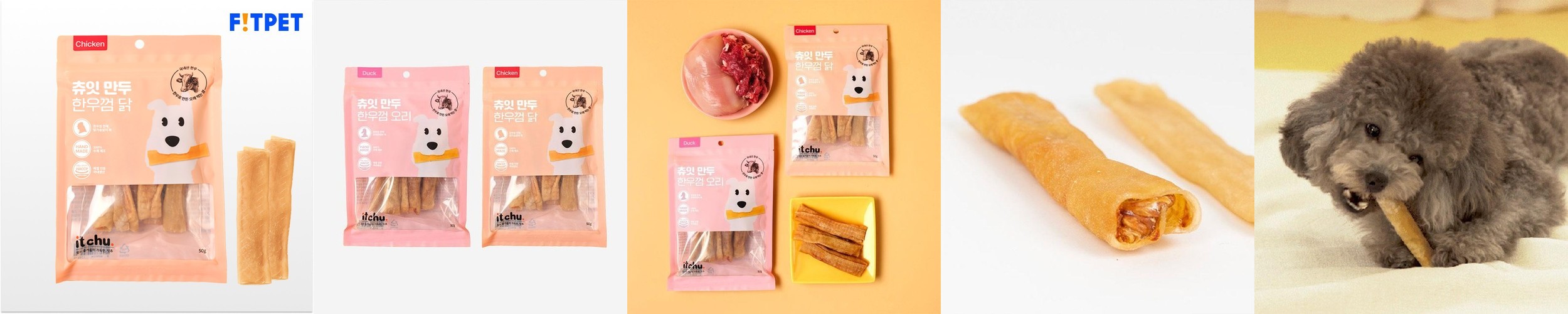 찹찹 덴탈껌 강아지 치석제거 개껌 쏨달펫 장+관절, 1kg, 120개