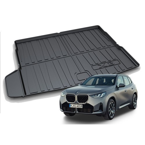 리얼핏 카본디자인 3D 논슬립 TPE 트렁크매트 BMW X7, 트렁크