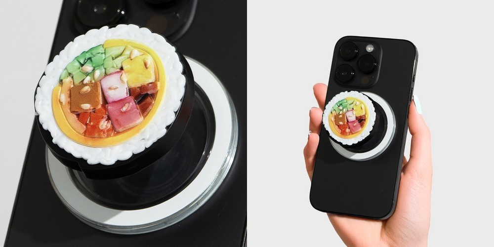 스폰지밥 맥세이프 그립톡 스마트톡