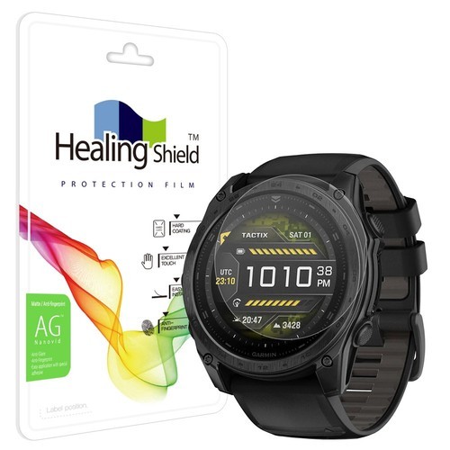 가민스마트워치 올레포빅 고광택 액정보호필름 2매 가민 디센트 MK3i, 43mm