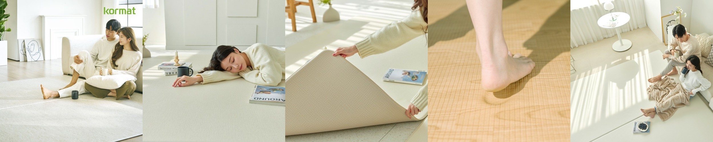 옐모 에코매트 아기 폴더매트 층간소음 제로갭 100×200 어린이 항균더블클린 출산준비