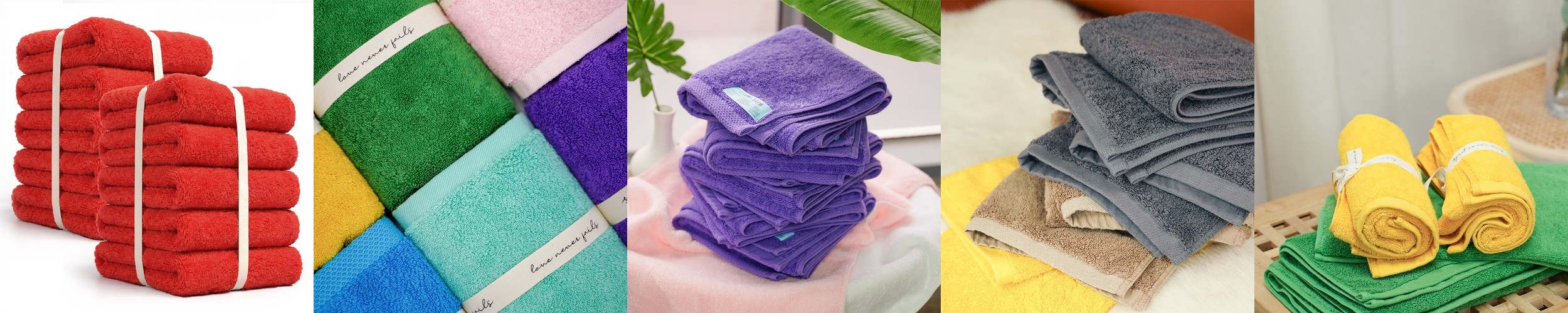 30수 170g 코마사 선염 스트라이프 호텔 타월 수건 10장 4color