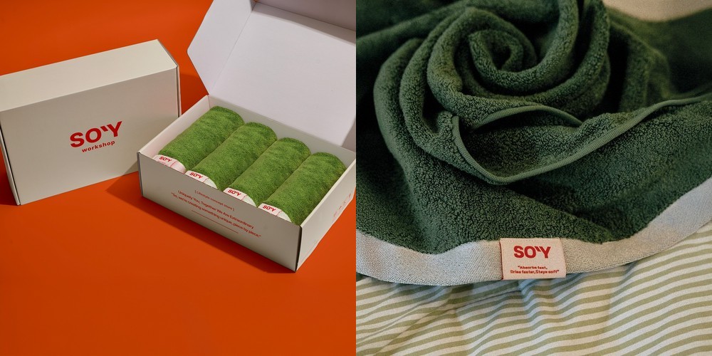 30수 170g 코마사 선염 스트라이프 호텔 타월 수건 10장 4color