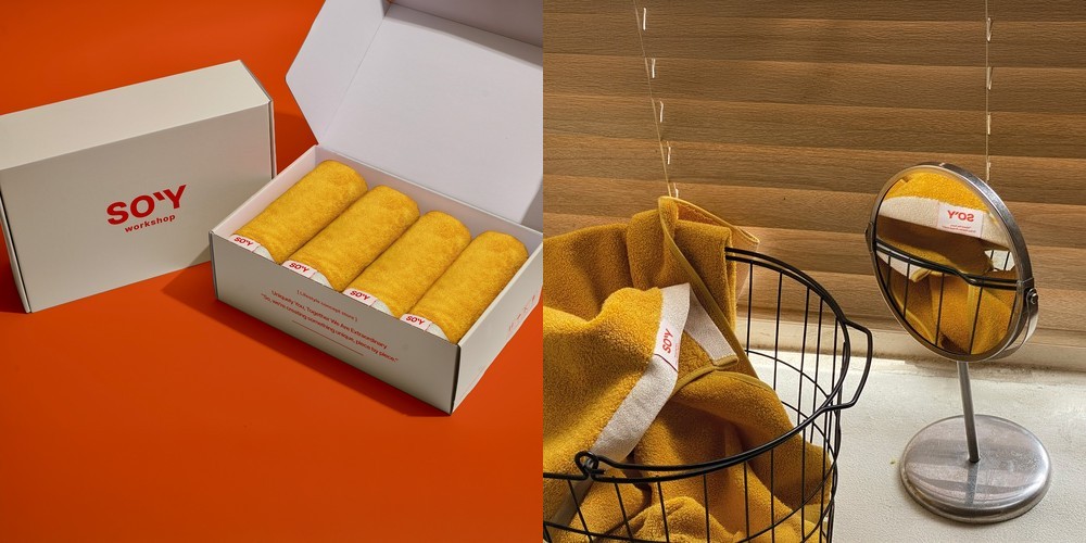 30수 170g 코마사 선염 스트라이프 호텔 타월 수건 10장 4color