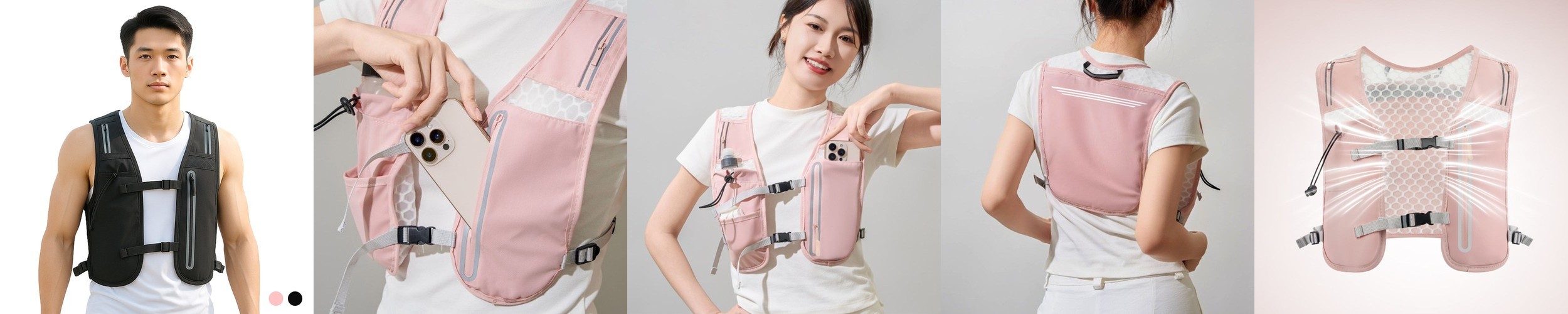 초경량 러닝 조끼 베스트 트레일 런닝 여름 등산 마라톤 아웃도어 조깅
