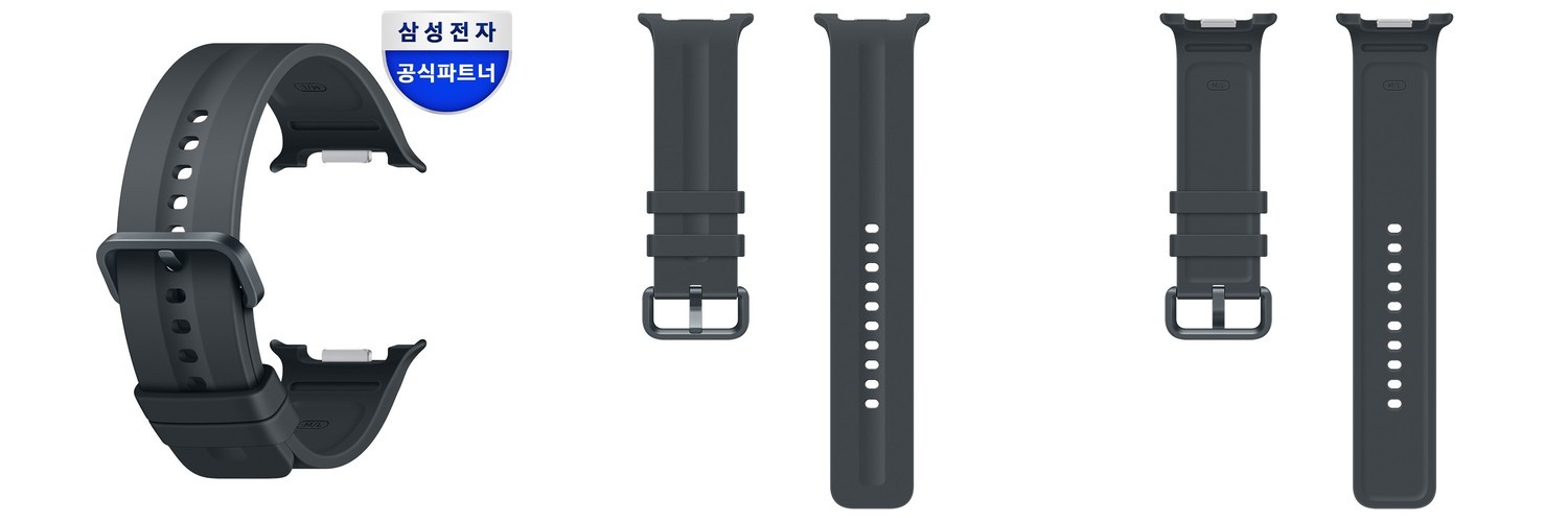 삼성 정품 스트랩 패브릭 밴드 M/L 블랙, 갤럭시 워치9-8, 40mm-44mm-46mm 호환