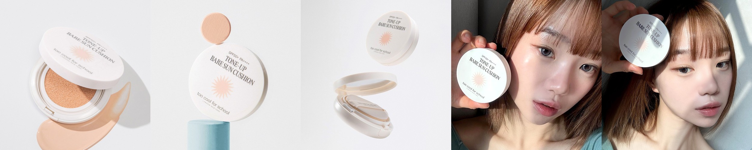 에이지투웨니스 글로우핏 톤업 선팩트 12.5g 리필 2입 (SPF50+ PA++++)