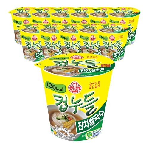 오뚜기 컵누들 잔치쌀국수 34.2g, 12개