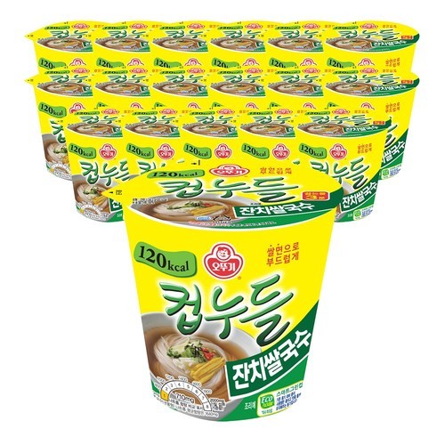 오뚜기 컵누들 짜슐랭 컵 41g, 15개