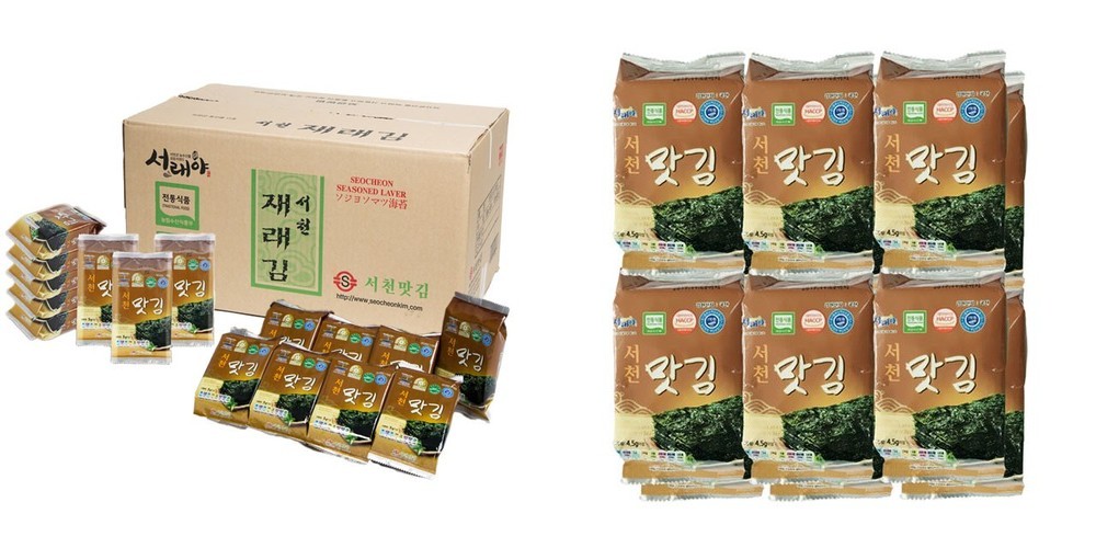 대유맛김 대천 구운맨김 10봉