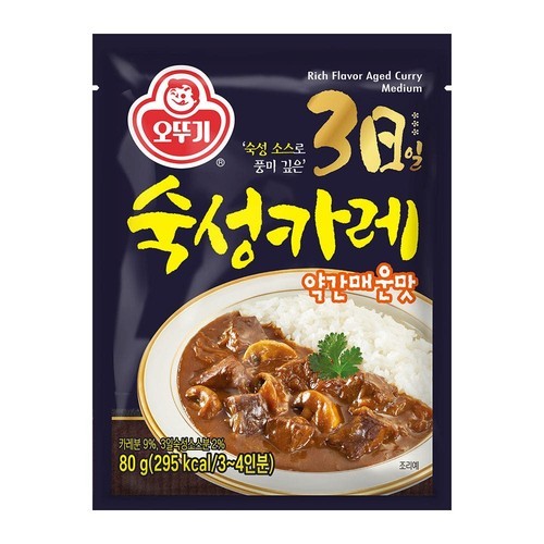 오뚜기 오뚜기카레 순한맛, 100g, 1개