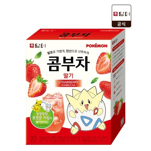 [두드림] 아이클타임 프로바이오키드 유산균 아연 비타민D 스틱 딸기요거트, 30포, 1개