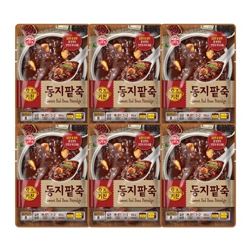 [서울3대팥죽맛집] 담꽃 무가당 통팥죽 4입 고운 단팥죽 동지팥죽