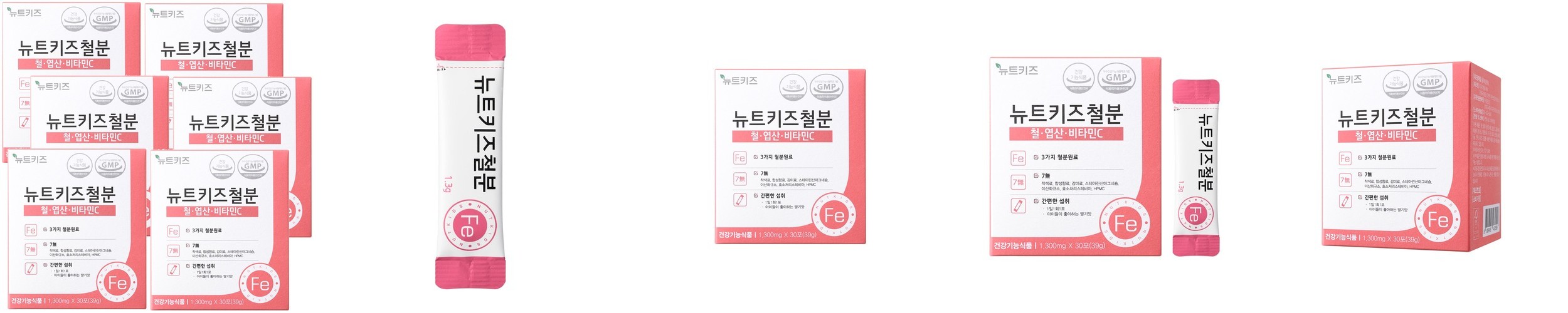 [두드림] 아이클타임 츄어블 철분 엽산 비타민C 30캡슐, 1개