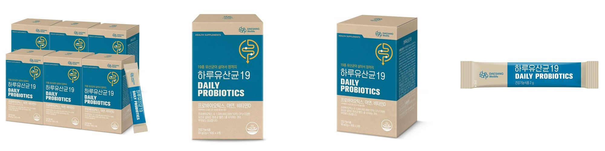 비오맘 스노우 100억 유산균 프로바이오틱스 30포, 6개