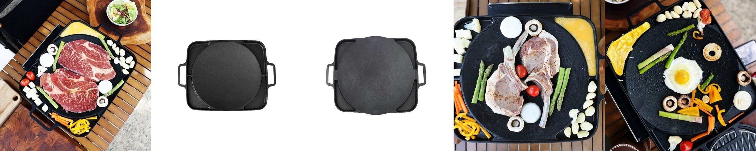온리원그릴 8mm 가정용 고기불판 삼겹살불판 38cm