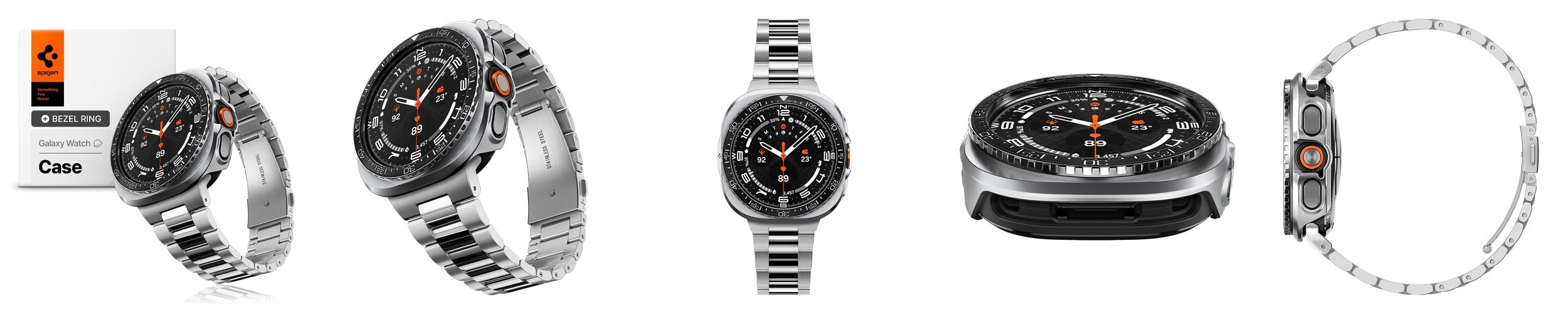 삼성전자 갤럭시 워치7 강화유리 패키지 실버, 44mm, 블루투스