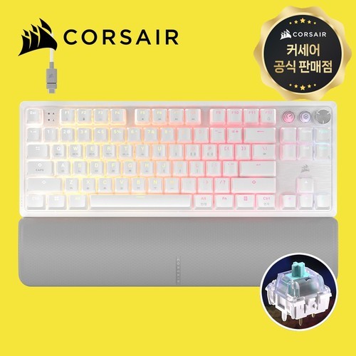 TNT TX108 유무선 블루투스 풀배열 기계식 키보드 스톤모카, 리치베리축