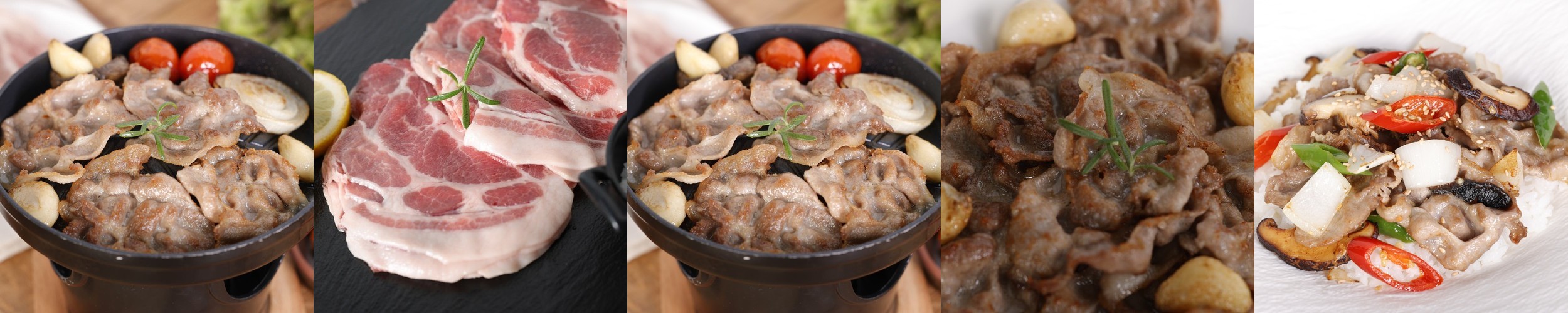 여수해적 제주산 청정돼지 당일도축 슬라이스 꽃목살 500g, 2개