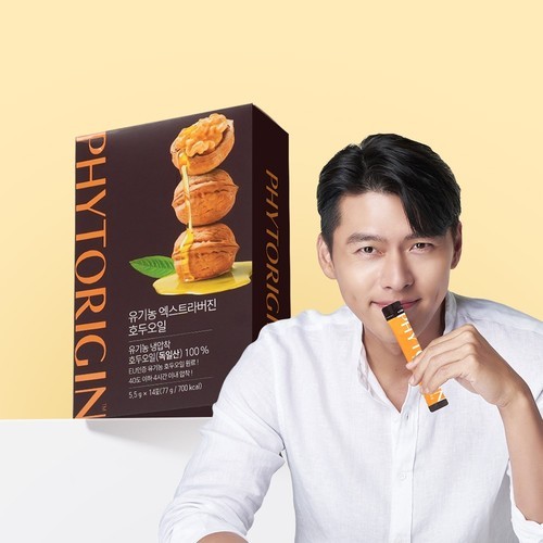 뉴트리원 유기농 냉압착 호두오일 100% 스틱 14포, 6개