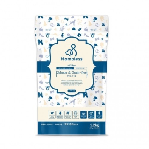 [기능성덴탈껌 4p] 맘블레스 그레인프리 저알러지 오리고기, 1.2kg, 1개