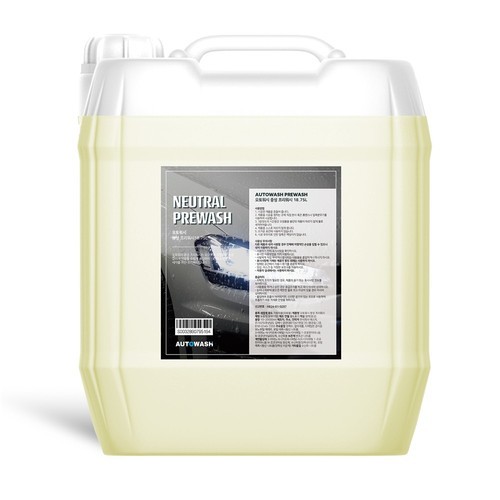 오토워시 중성 프리워시 대용량 18.75L, 1개