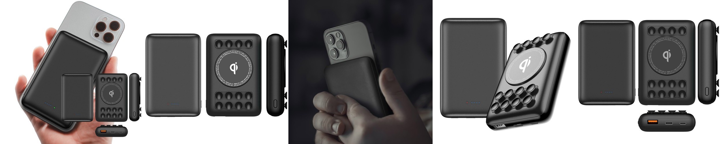 이어맥 팬톤 고속 충전 보조배터리 10000mAh 22.5W 릴 케이블 일체형