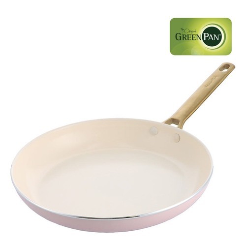 그린팬 파도바 세라믹 논스틱 코팅 인덕션 프라이팬 28cm, 블러쉬핑크