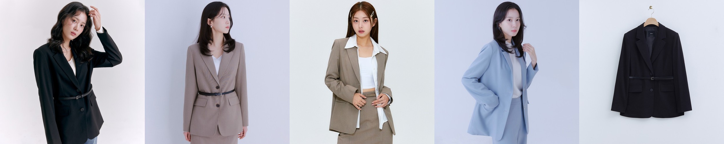 여성 린넨자켓 여름 간절기 오버핏 루즈핏 노카라 오픈 긴팔 자켓