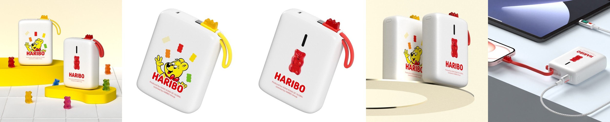 이어맥 하리보 빌트인 케이블 미니 고속충전 대용량 보조배터리 20000mAh 22.5W