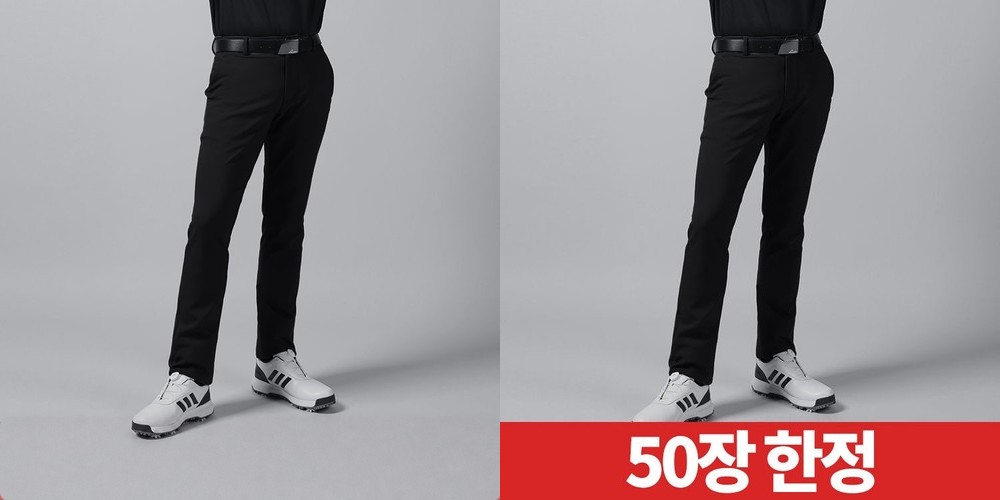 듀라핏 인비저블 허리밴딩 남성 골프 바지 D21S2PT07