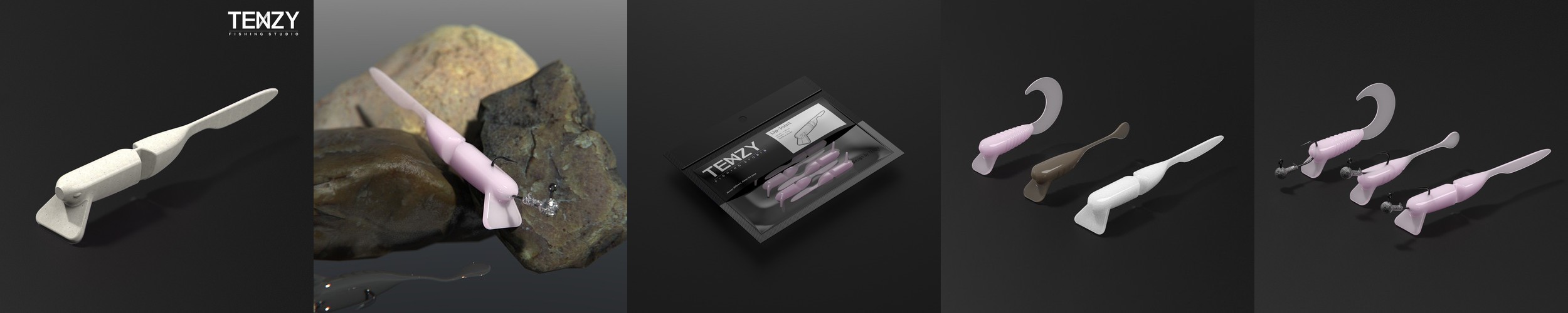 히든베이트 테베 소프트 저크베이트 배스웜 배스낚시 H005 CHERRY, 10cm(4인치)