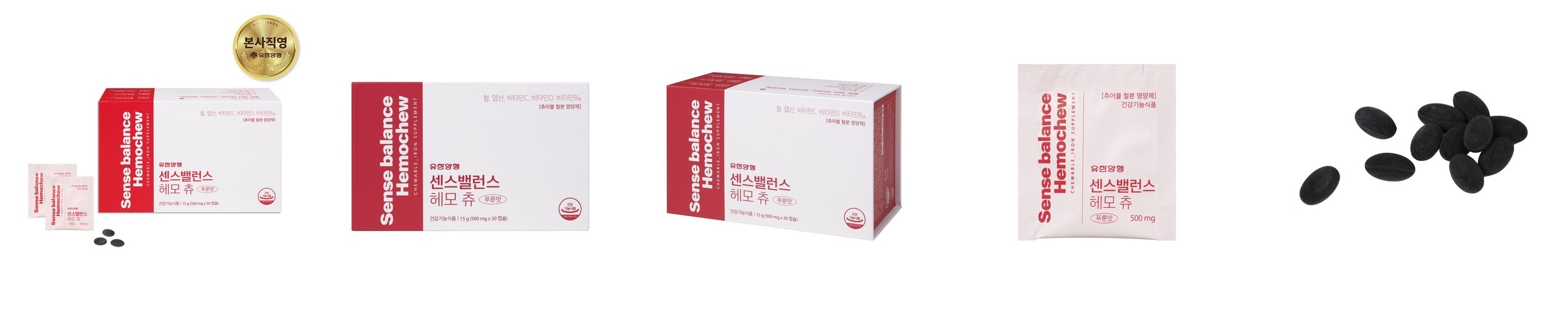 [체험딜] 슈어메디 딸 임신은 처음이라 비헴철 철분 24mg 핑크, 6정, 1개
