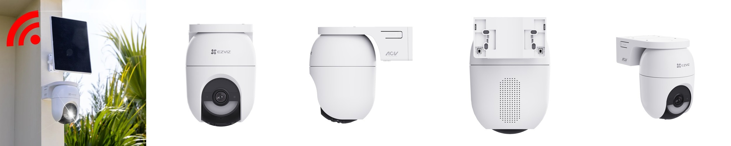글로벌아이넷 로보뷰 S4 4G LTE CCTV 무선 배터리 이동식 태양광패널