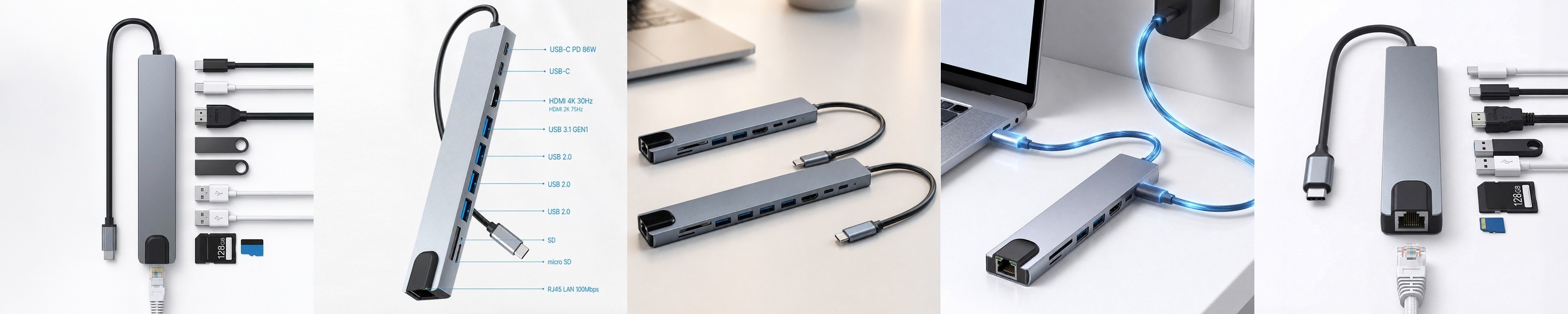 티피링크 UE330 3포트허브 USB3.0 기가비트 유선 랜카드 랜선젠더