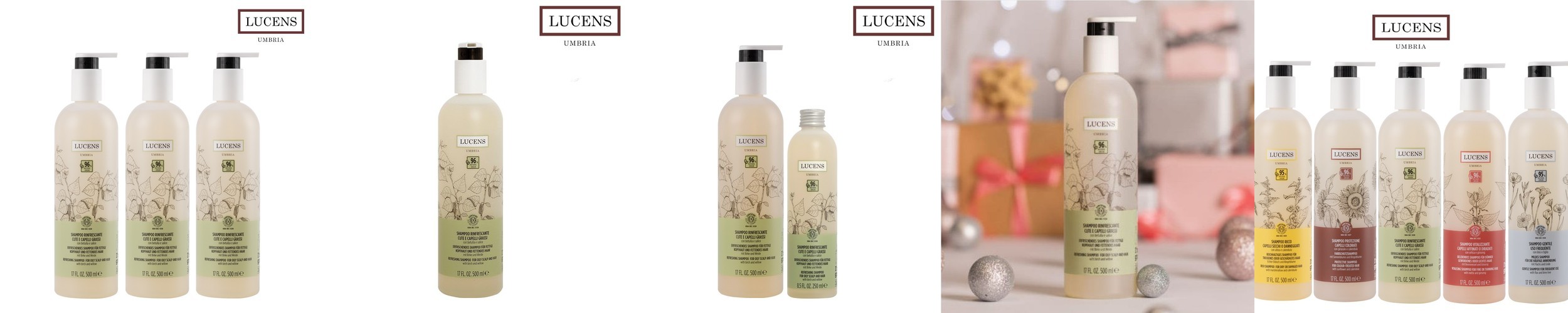 이태리 루센스 지루성 두피 지성샴푸 정수리냄새 천연 유기농비건 500ml, 3개
