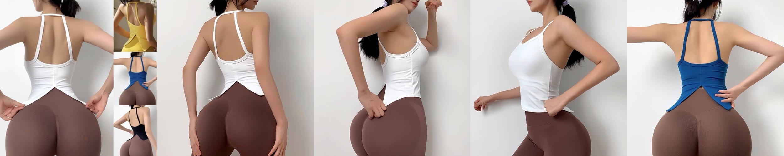 요가브라탑 필라테스브라탑 스포츠 헬스 누드촉감 N151