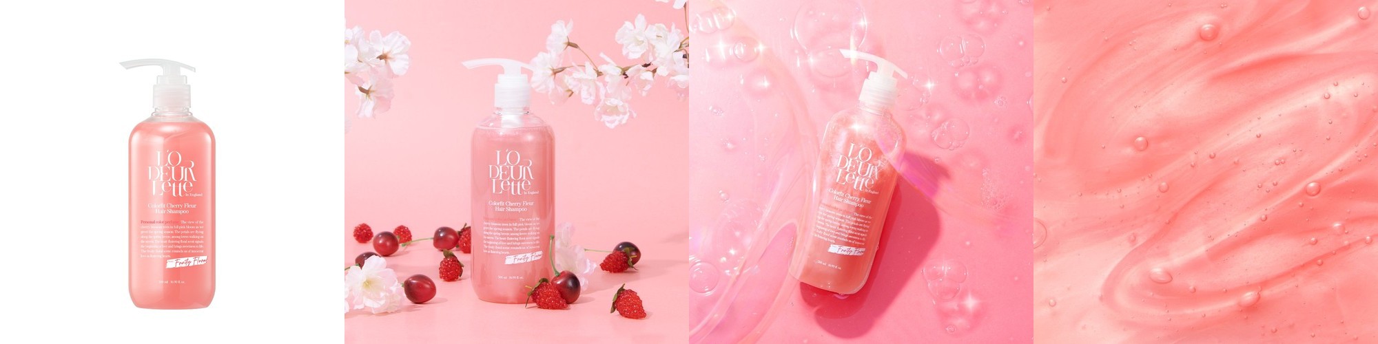 로더렛 인 잉글랜드 컬러핏 바디워시 시트러스플로럴, 500ml, 1개