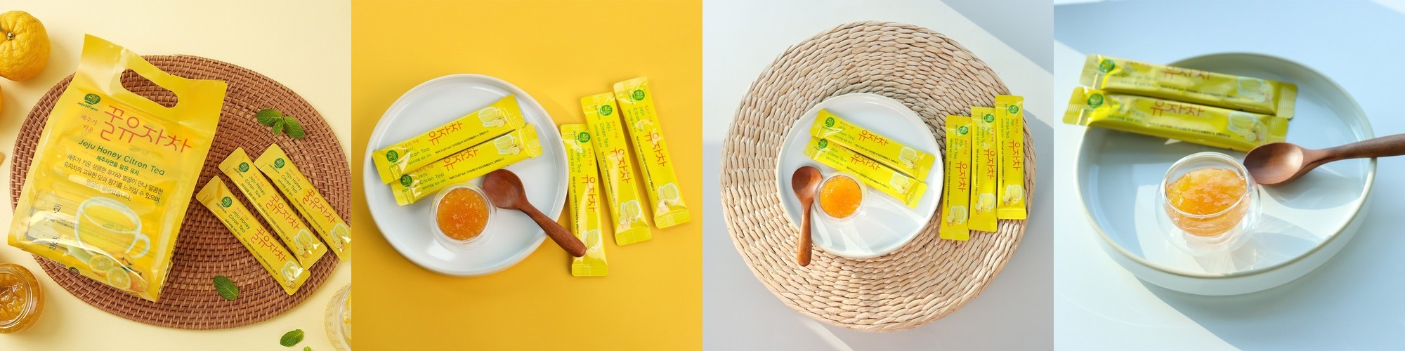 알룰로스 유자청 수제 고흥 유자 과일청 카페메뉴 450g, 1개