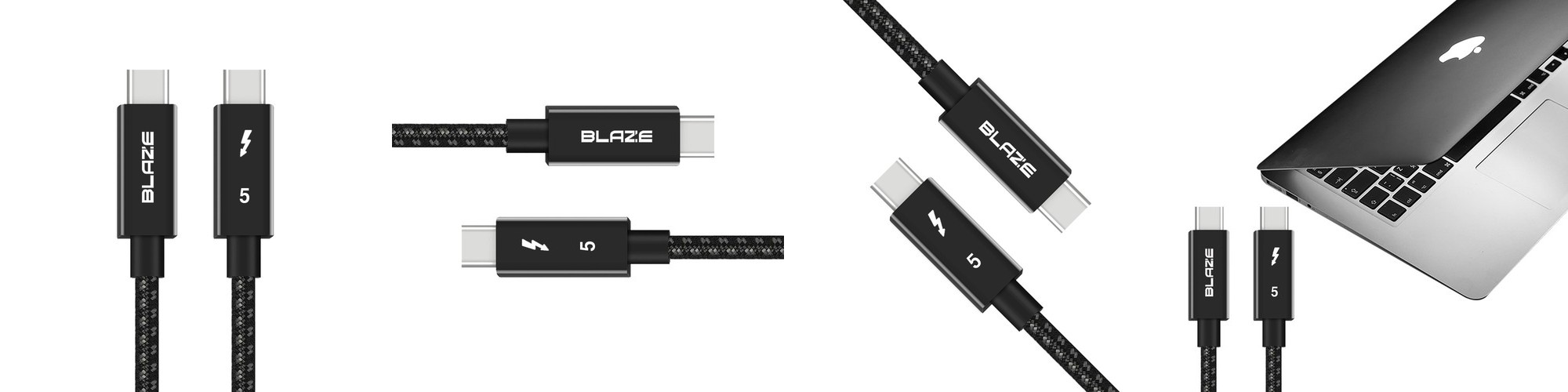 썬더볼트5 케이블 3 4 호환지원 PD3.1 120Gbps 240W 맥북 1.2m, 1개