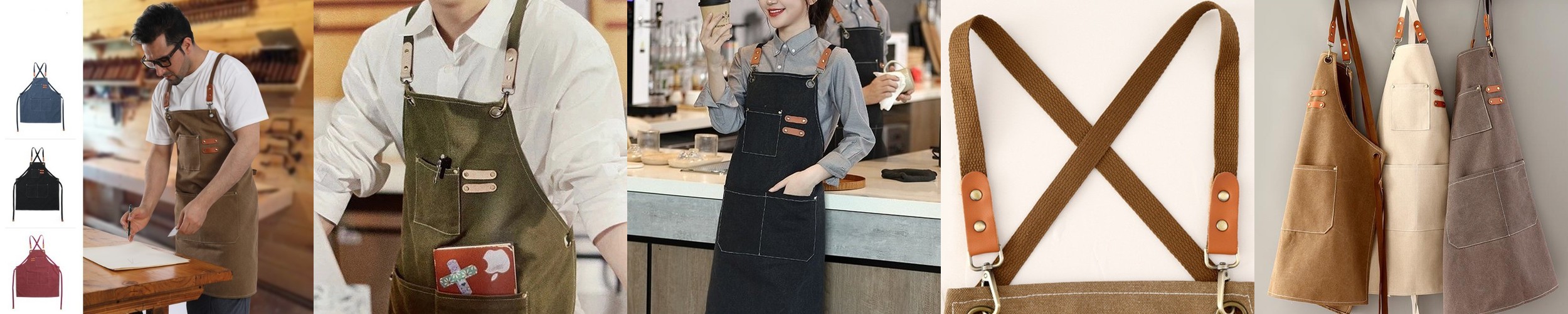 스윗 신혼 보육교사 선생님 앞치마 옆단추 레이스 면 셔링 원피스 선물용 앨리스