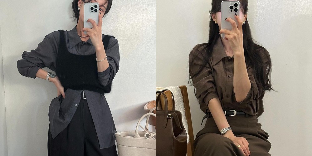 스퀘어넥 셔링 오프숄더 긴팔 블라우스 크롭 퍼프 소매 여성 블라우스 화이트 블랙