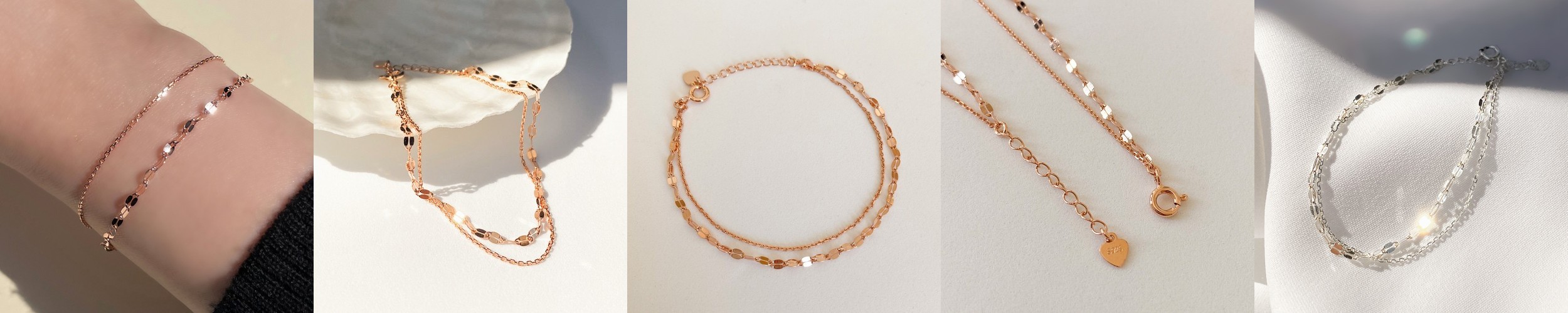 [무배] 실버925 무광 하트 블랙 스피넬 원석 비즈 은팔찌