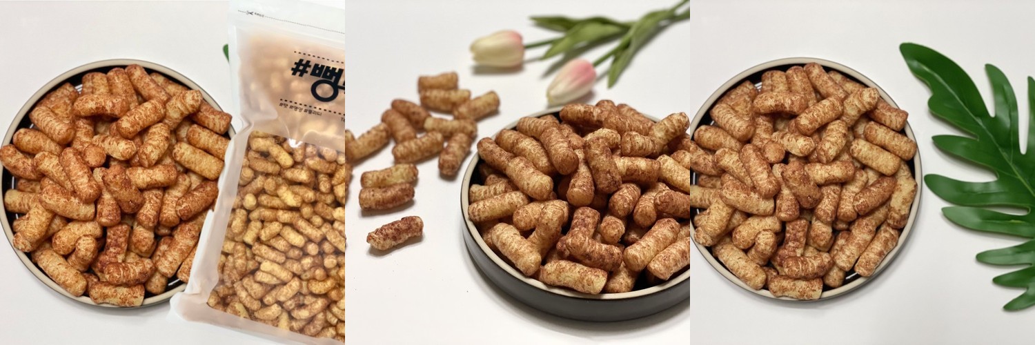 2026년 국산 찹쌀 뻥튀기 500g 쌀뻥튀기