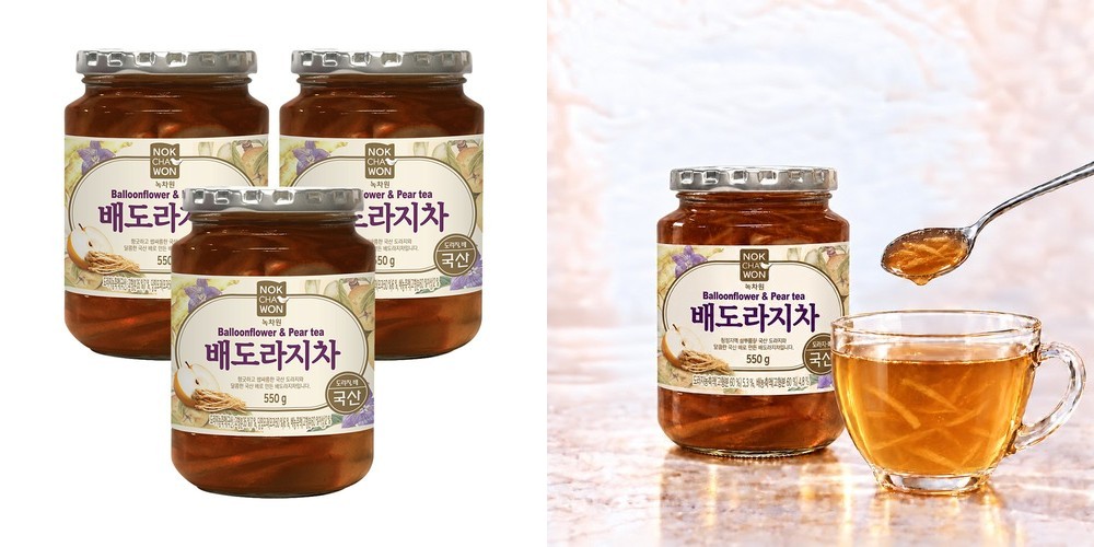 녹차원 배도라지차 550g, 1개