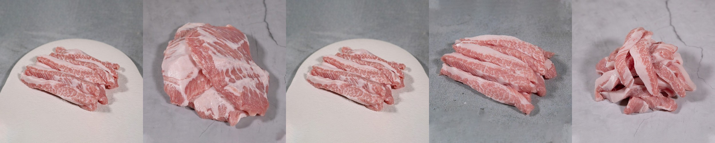 제철밥상 쫄깃한 한돈 뒷고기 500g+500g