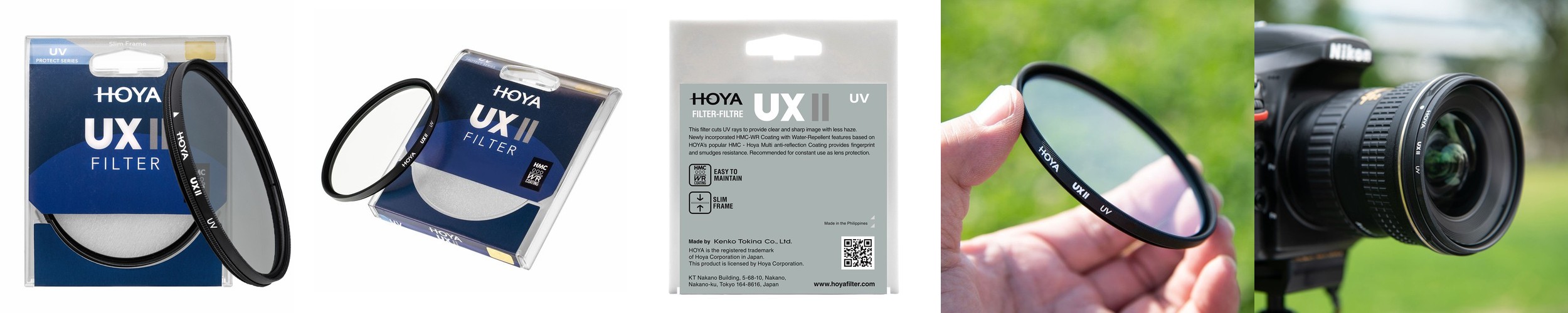 호야 UX UV II 발수 반사방지 코팅 렌즈필터 55mm